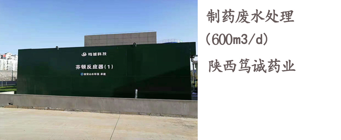 陜西篤誠藥業產業園600m3d中藥廢水處理工程項目